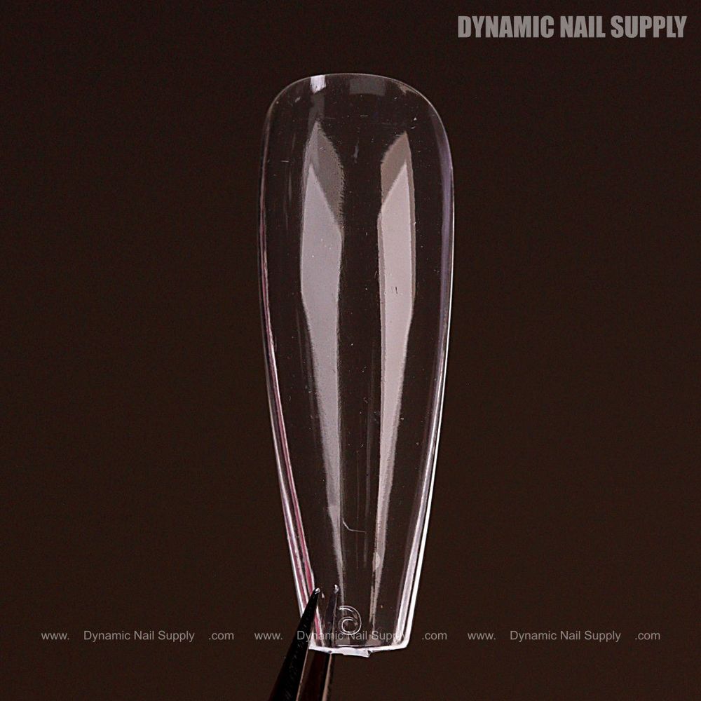 clear long coffin gel tips box - 4